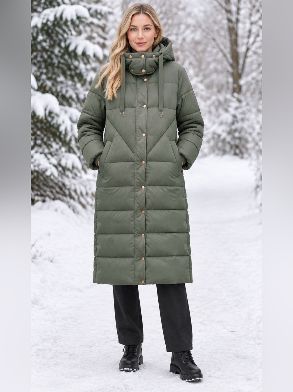 ANTHROPOLOGIE Avec Les Filles Longline Puffer Coat
